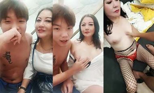 宝马阿姨,极品风骚熟女，美胸又白又粉又大，被小伙兄弟俩忽悠下海